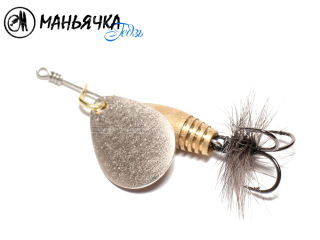 Блесна Маньячка Гедзь №4 3,3г серебро